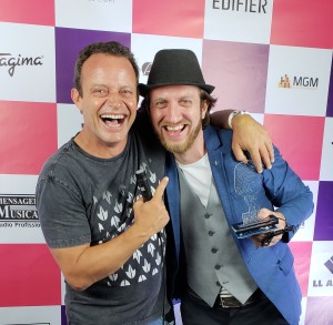 Teco Padaratz e John Mueller, Prêmio da Música Catarinense 2018 - Foto: Nane Pereira